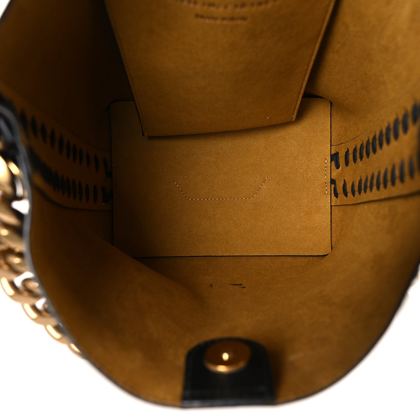 Eco Alter Nappa Frayme Bucket Bag Black