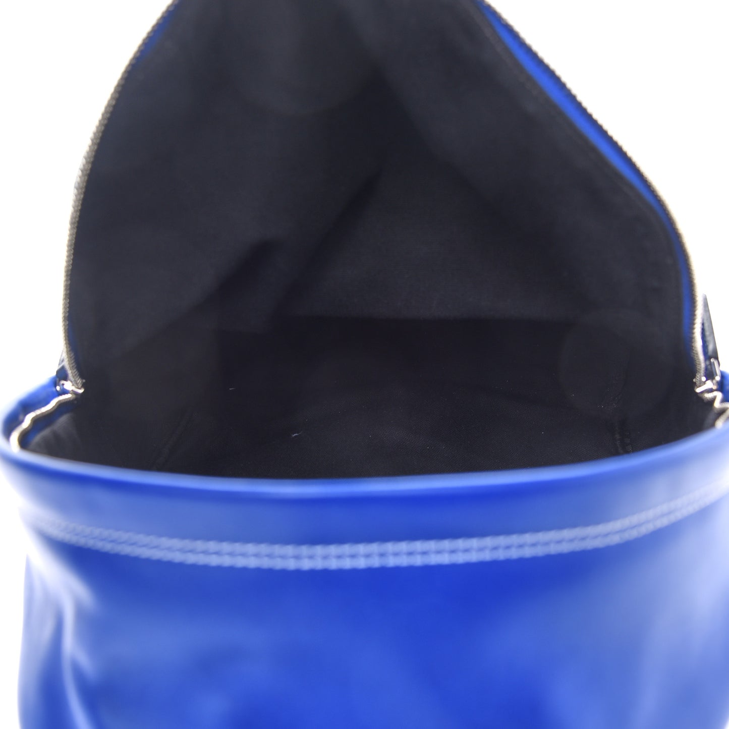 Smooth Calfskin Small Logo Backpack Royal Blue