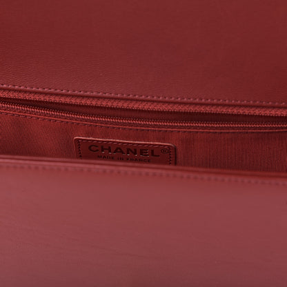 Chanel Lambskin Quilted New Medium Boy Flap Red 8 of 10
