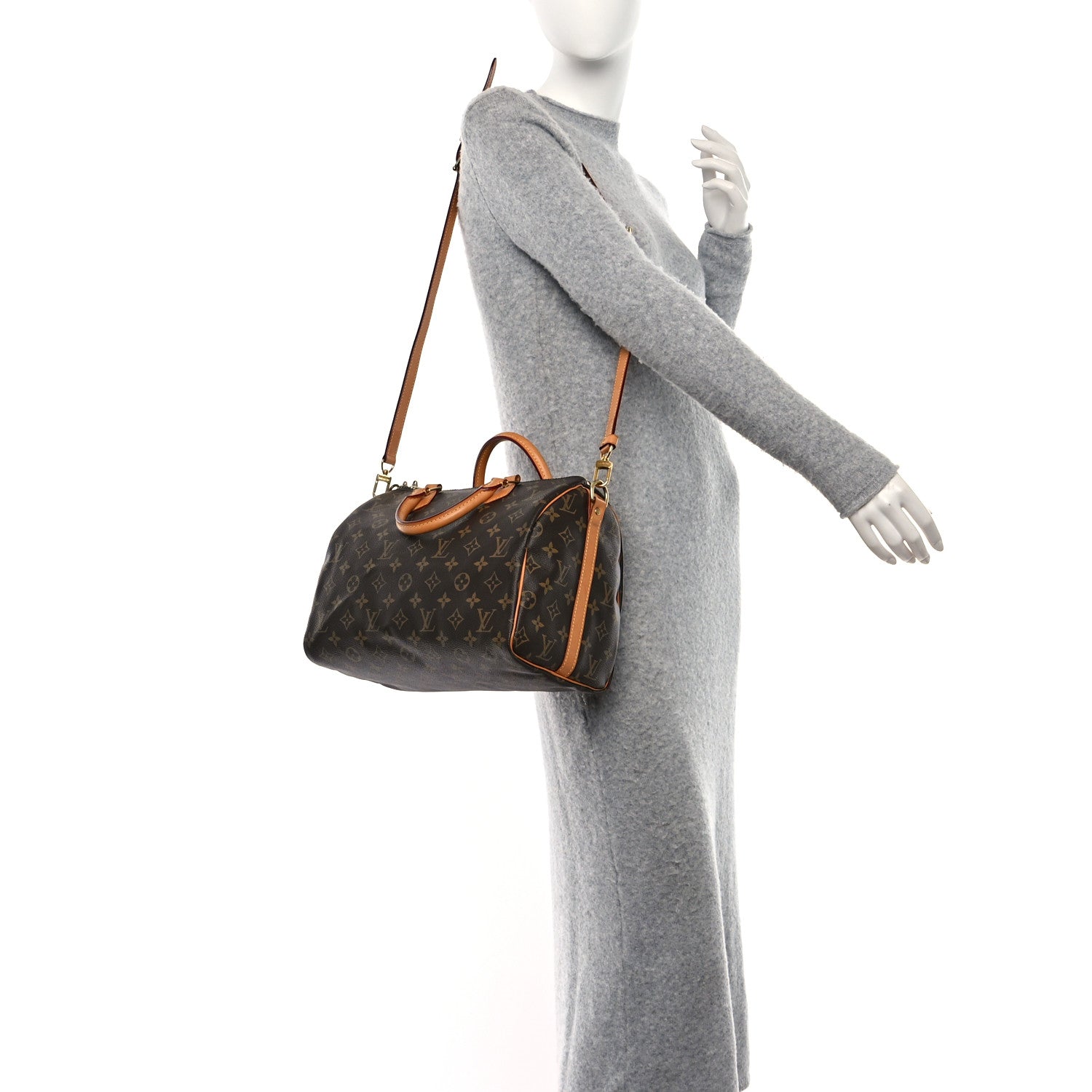Louis Vuitton Monogram Speedy Bandouliere 30 2 of 13