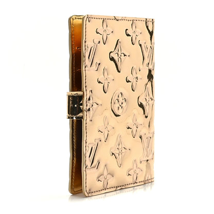 Louis Vuitton Monogram Miroir Small Ring Agenda Gold 3 of 8