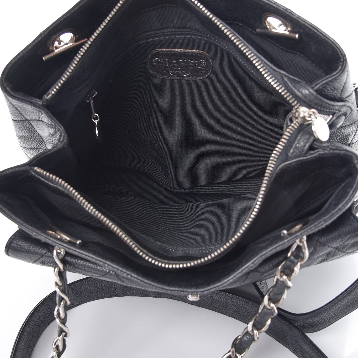 Chanel Caviar Quilted Flap Shoulder Bag Black 7 of 14
