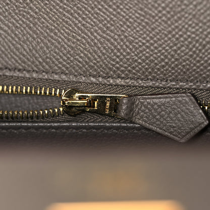 Hermes Epsom Horseshoe Kelly Sellier 32 Etain 20 of 38