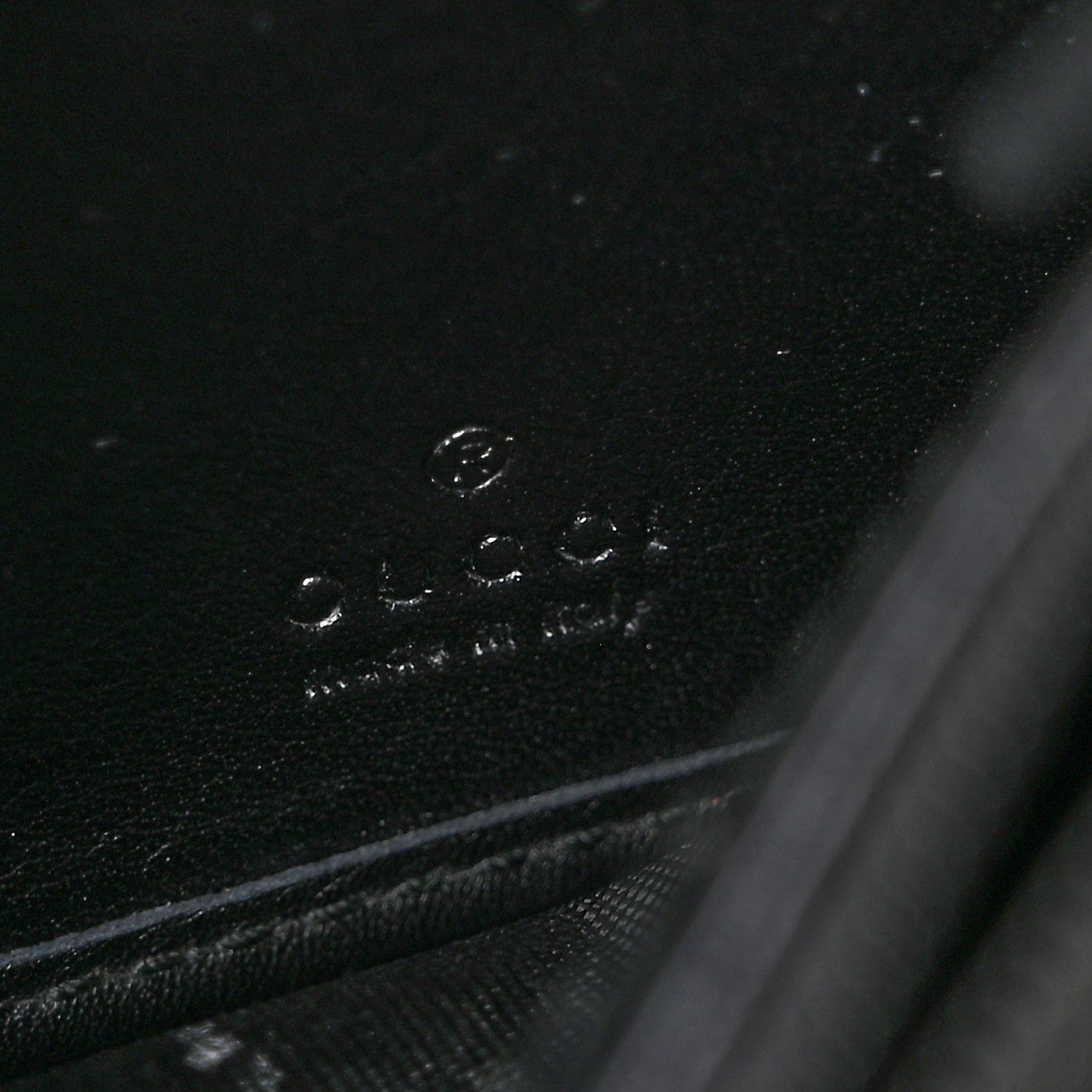 Gucci Calfskin Matelasse GG Marmont Continental Wallet Black 6 of 9