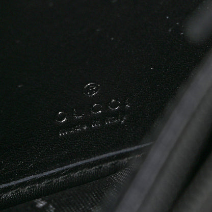 Gucci Calfskin Matelasse GG Marmont Continental Wallet Black 6 of 9