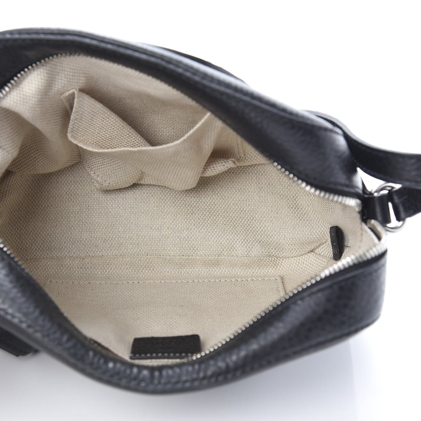Pebbled Calfskin Studded Small Soho Disco Bag Black