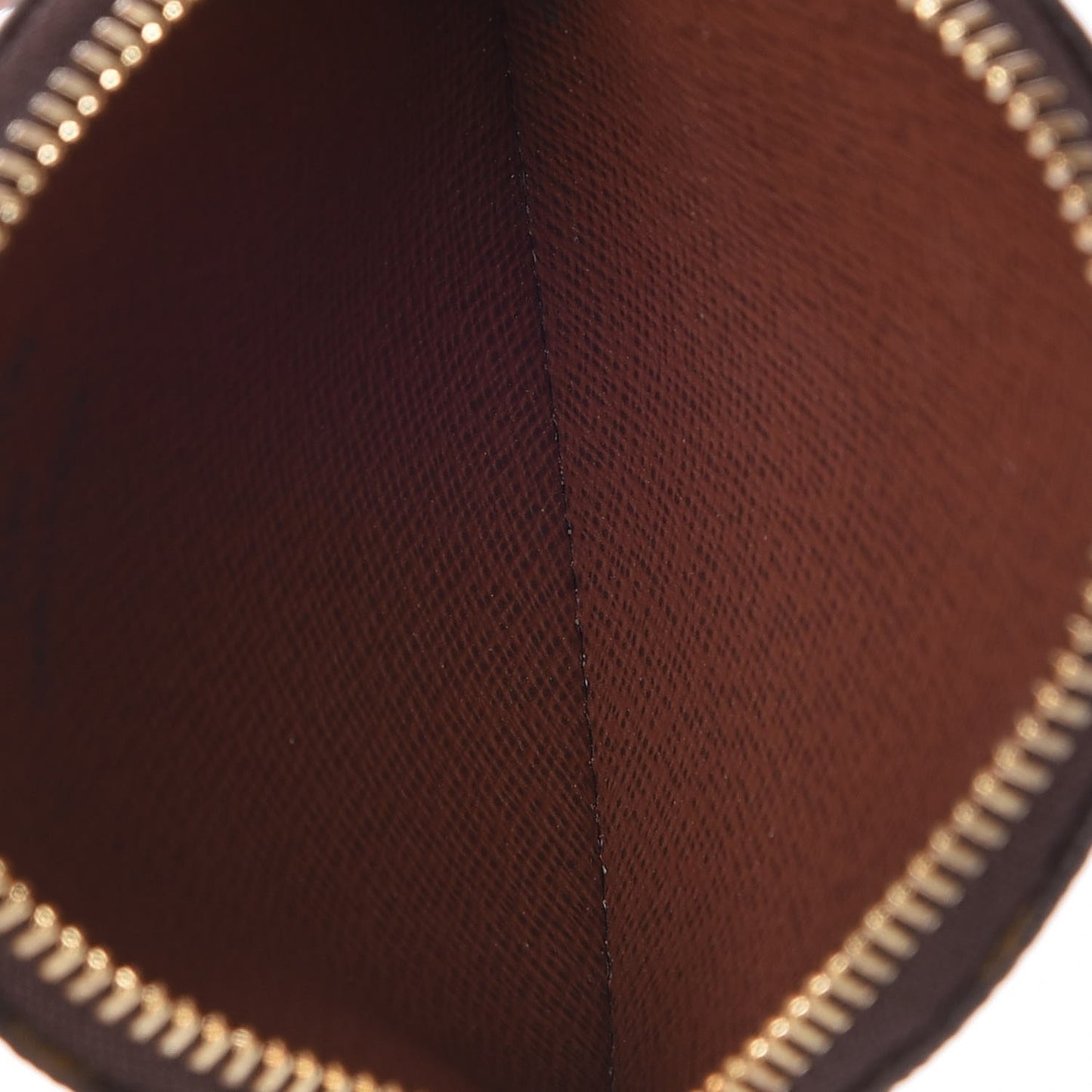 Monogram Round Coin Purse