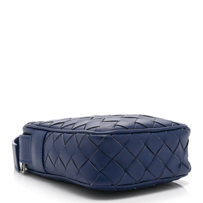 Bottega Veneta Nappa Intrecciato Phone Case Crossbody Bag Cobalt 4 of 11