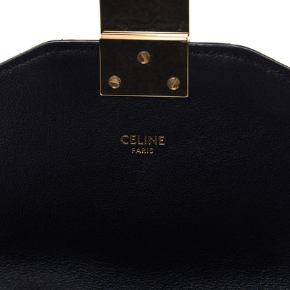 Celine Calfskin Quilted Medium C Bag Black 8 of 10