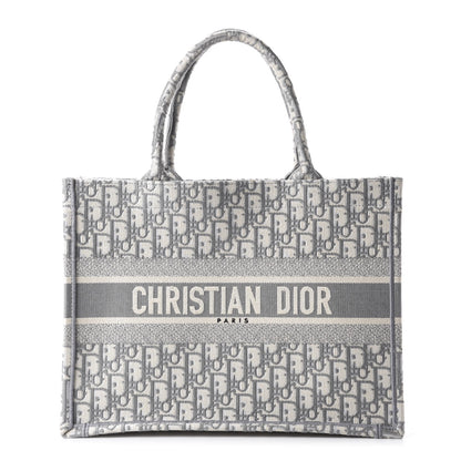 Christian Dior Oblique Medium Book Tote Grey 1 of 11