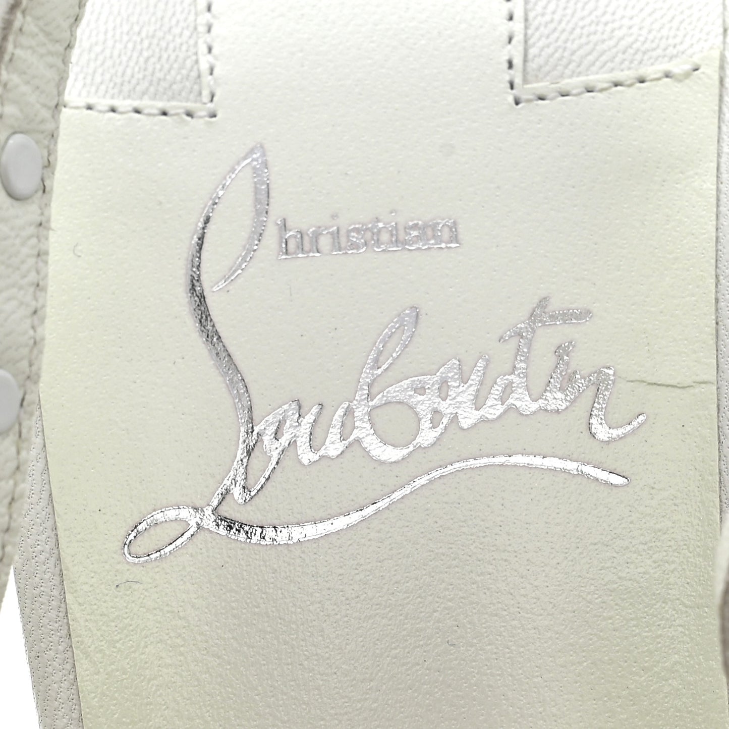 Nappa Bombina Spikes 100 Sandals 37.5 White