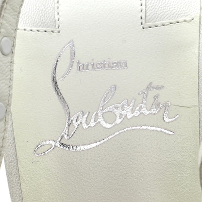 Christian Louboutin Nappa Bombina Spikes 100 Sandals 37.5 White 8 of 14