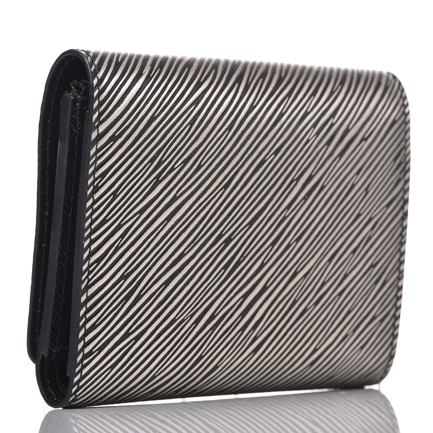 Louis Vuitton Epi Twist Compact Wallet Platine 3 of 7