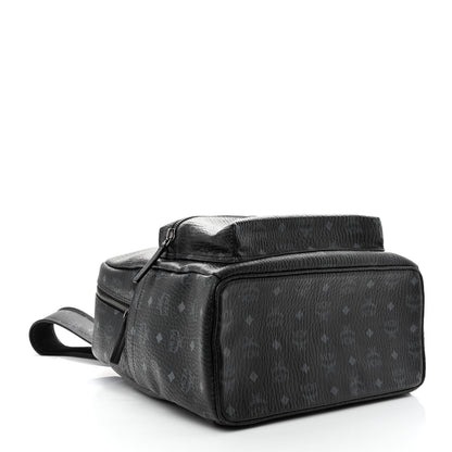 MCM Visetos Medium Stark Backpack Black 4 of 14