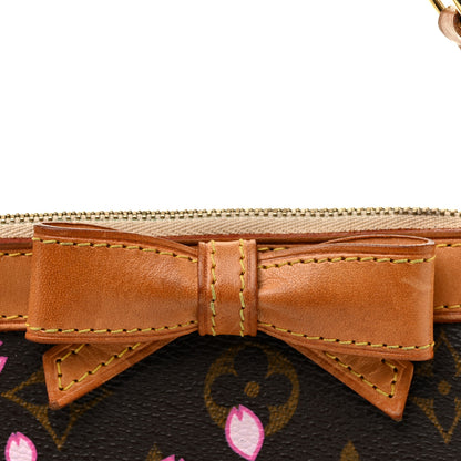 Louis Vuitton Monogram Cherry Blossom Pochette Accessories Brown 19 of 25