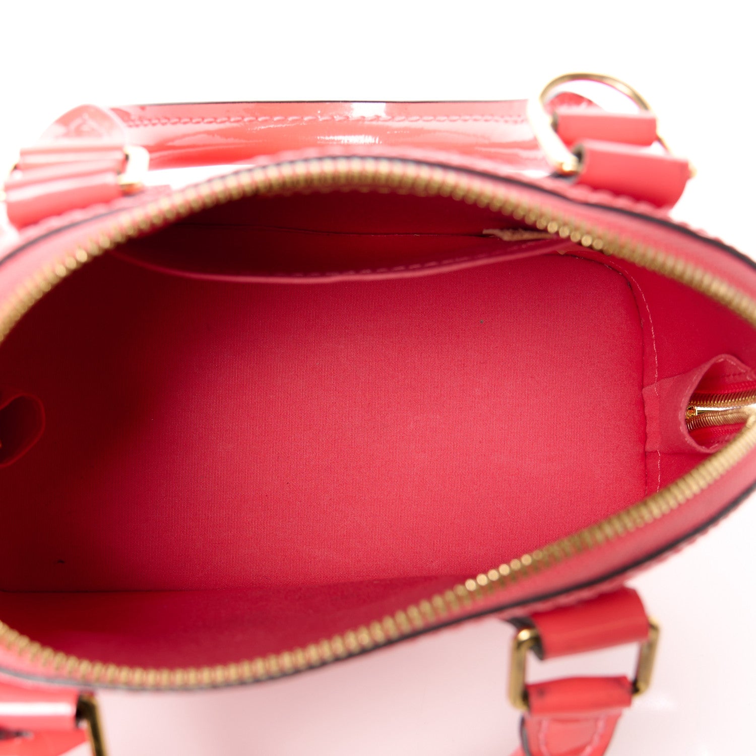Louis Vuitton Vernis Alma BB Rose Litchi 5 of 13