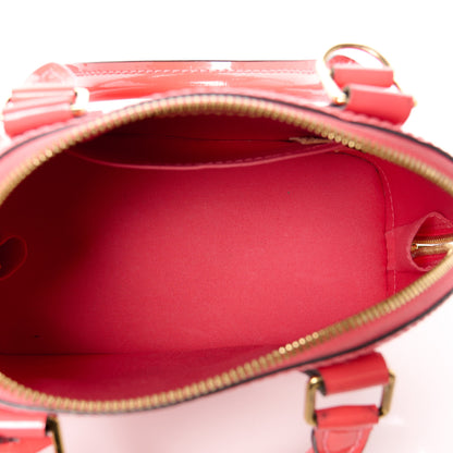 Louis Vuitton Vernis Alma BB Rose Litchi 5 of 13