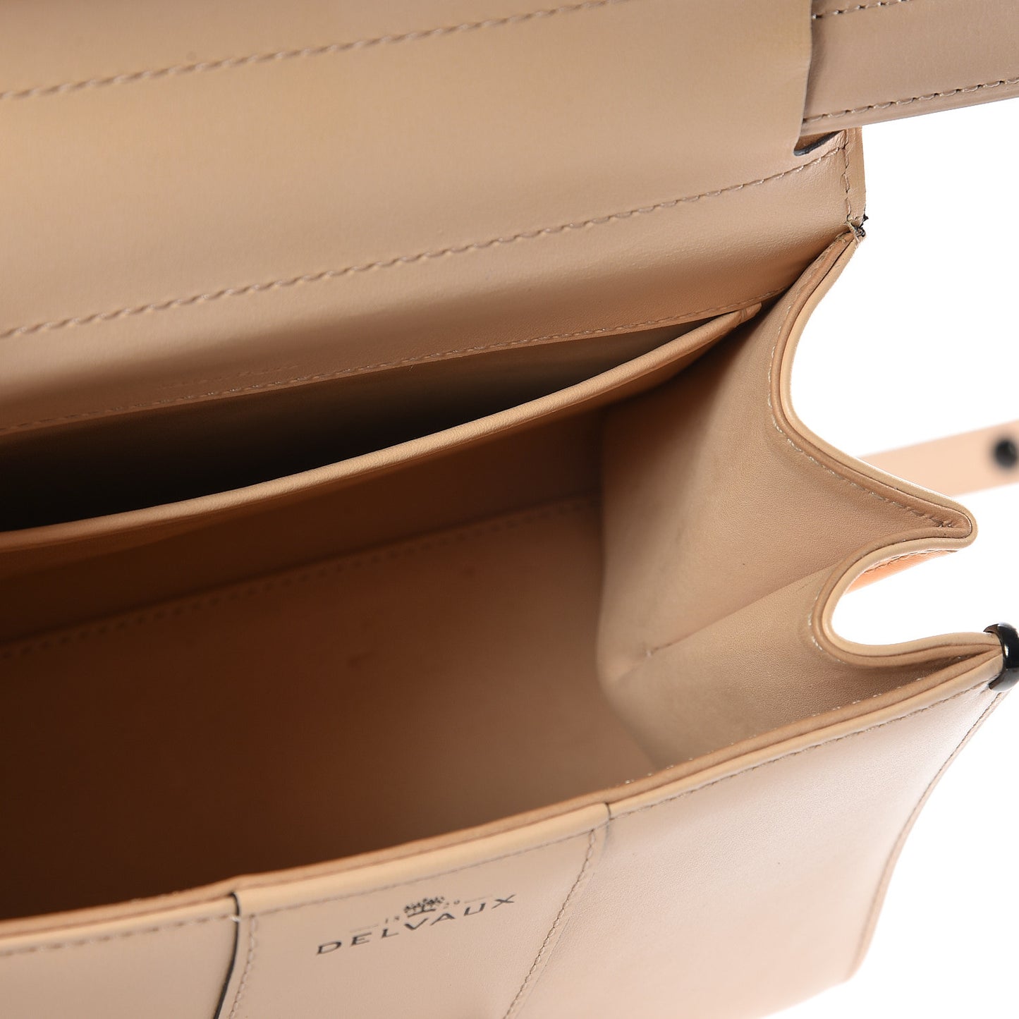 Calfskin Mini Brillant Satchel Nude
