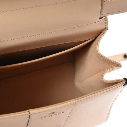 Delvaux Calfskin Mini Brillant Satchel Nude 4 of 10