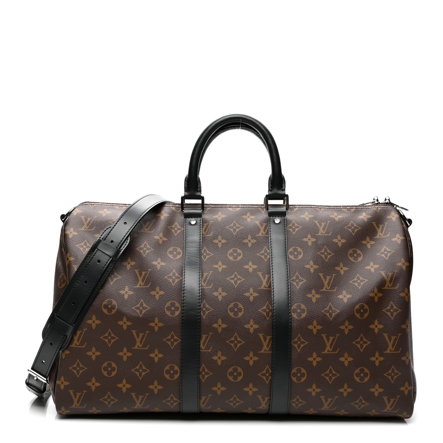 Louis Vuitton Monogram Macassar Keepall Bandouliere 45 1 of 8