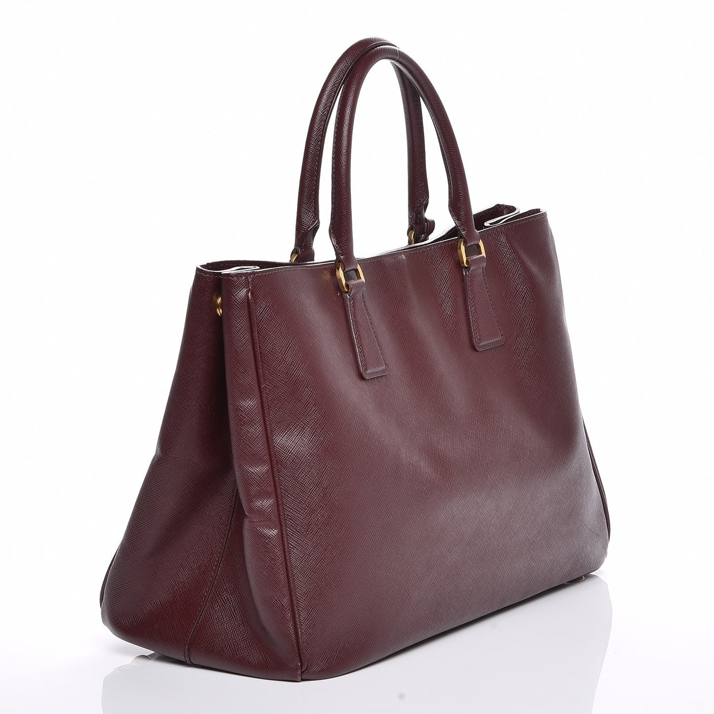 Saffiano Lux Large Tote Granato