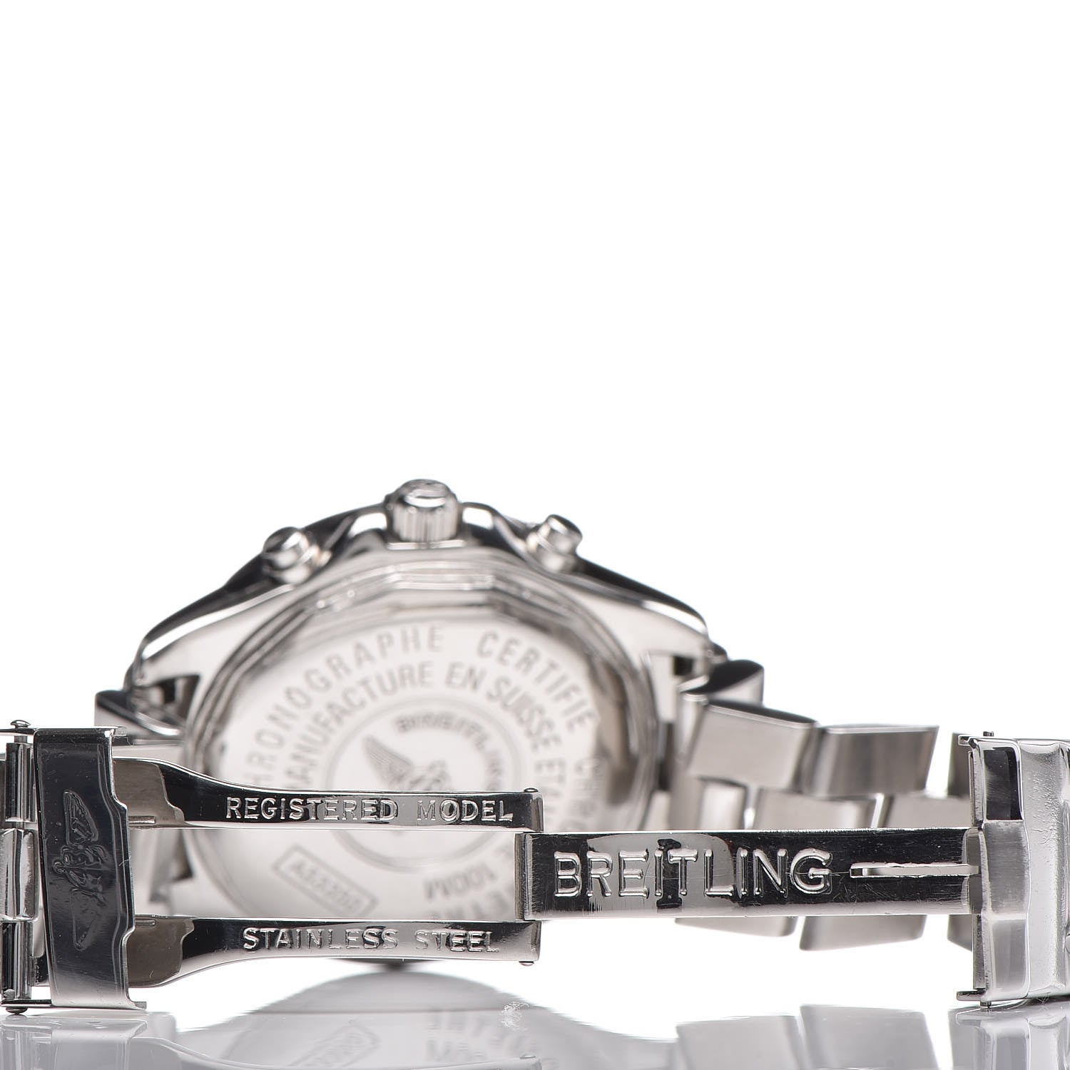 Breitling Stainless Steel 38mm Colt ChronoOcean Chronograph Quartz Watch Blue A53350 4 of 6