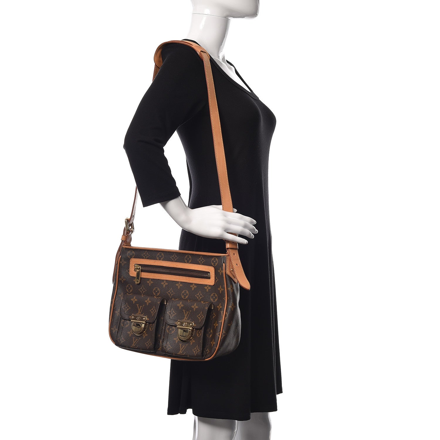 Louis Vuitton Monogram Hudson GM 2 of 16