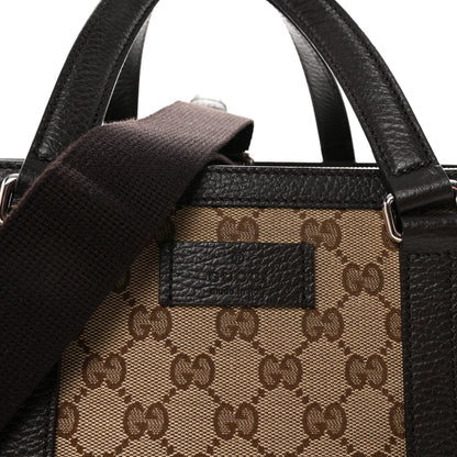 Gucci GG Monogram Large Joy Tote Bag Dark Brown 8 of 10