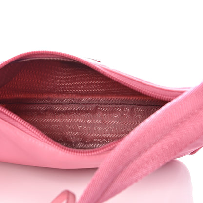 Prada Tessuto Nylon Mini Re-Edition 2000 Bag Begonia 4 of 8
