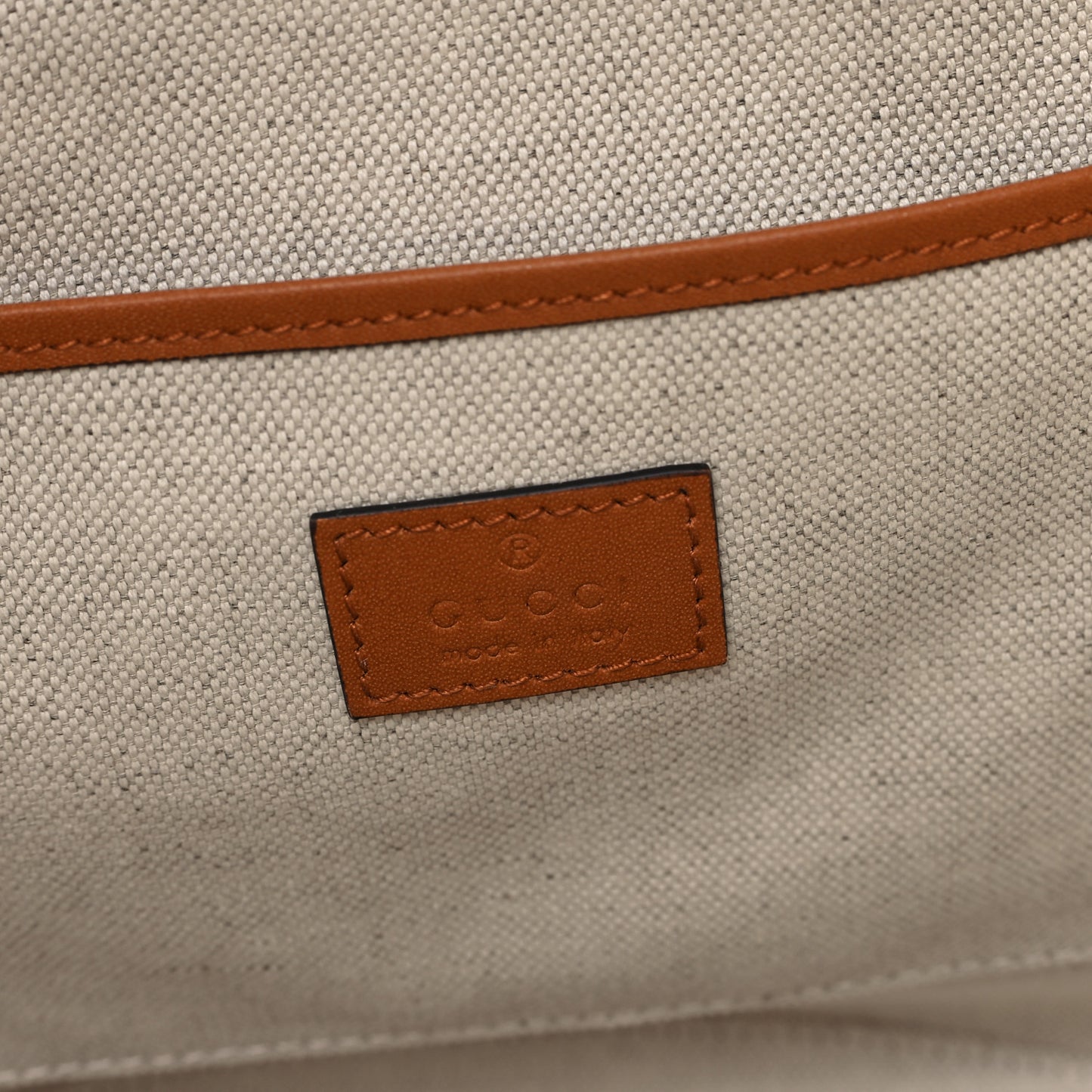 Straw Calfskin Medium Logo Patch Tote Natural Tan