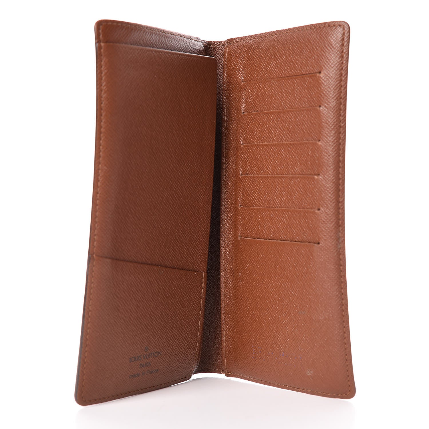 Louis Vuitton Monogram Porte Valeurs Checkbook Wallet 5 of 12