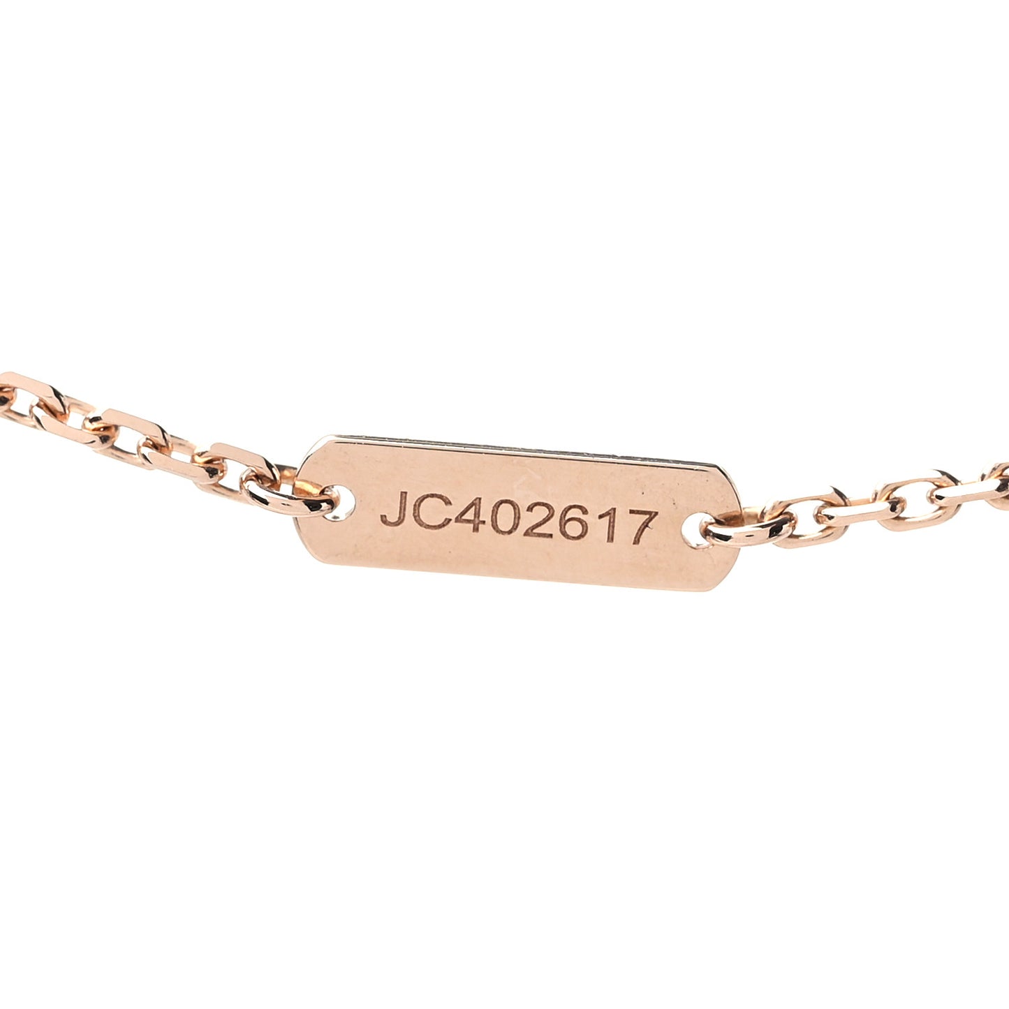 18K Rose Gold Trace Chain