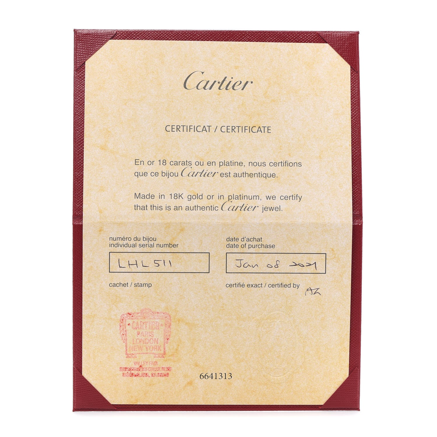 Cartier 18K Yellow Gold Diamond Small Juste Un Clou Bracelet 17 5 of 6