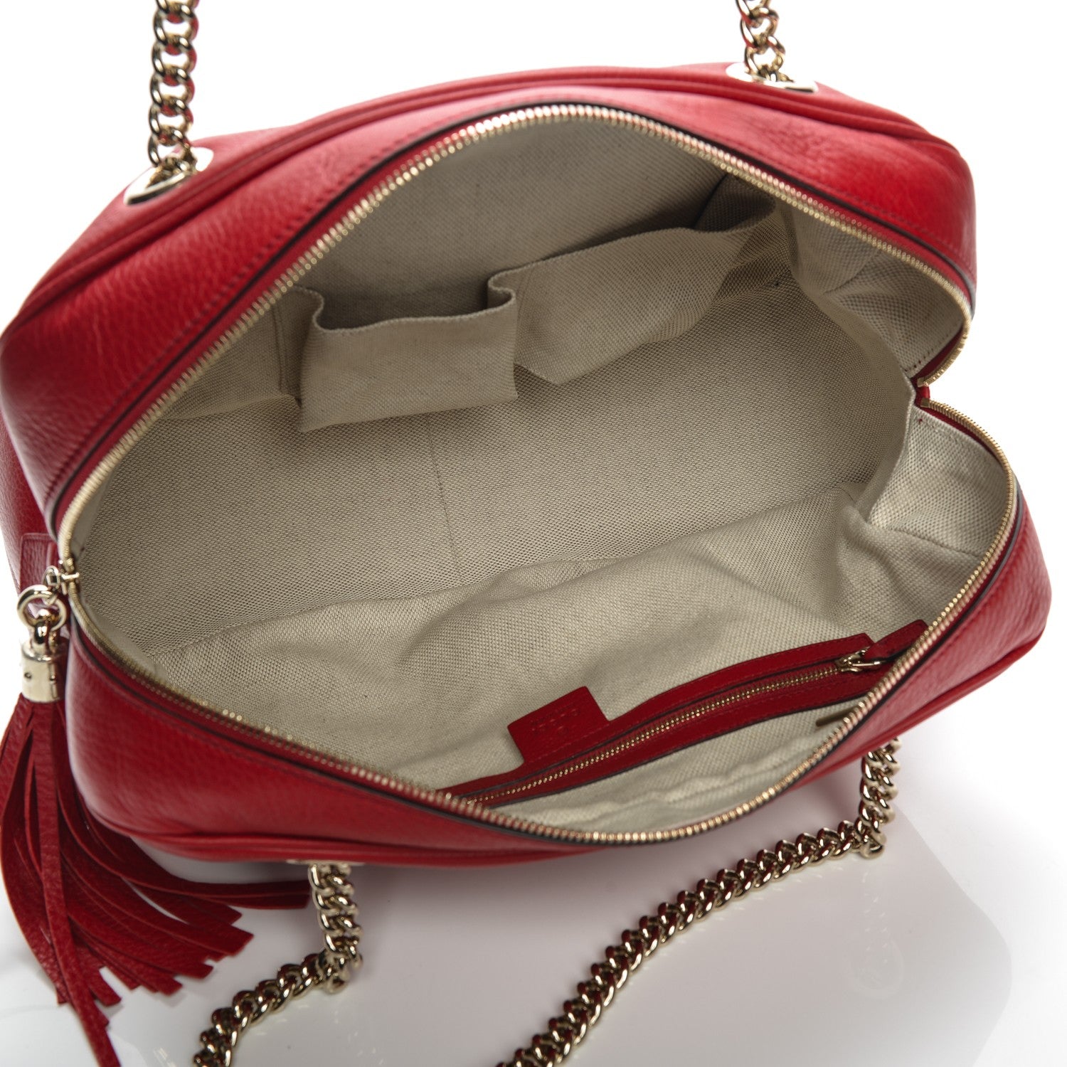 Gucci Cellarius Calfskin Medium Soho Bowler Tabasco 5 of 7