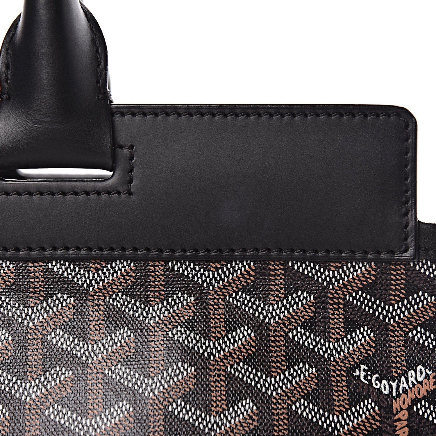 Goyard Goyardine Bellechasse GM Tote Black 8 of 16