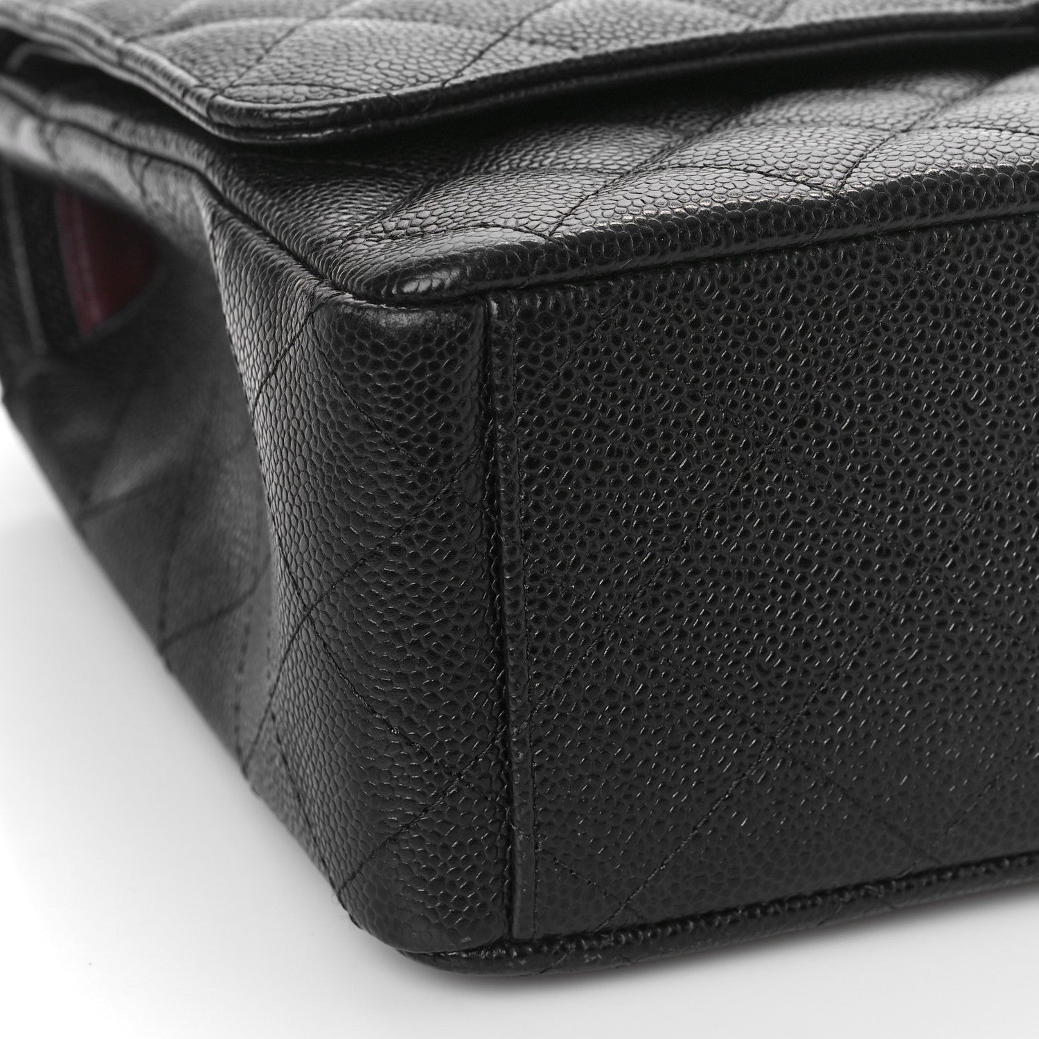 Chanel Caviar Quilted Maxi Double Flap Black 8 of 13