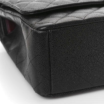 Chanel Caviar Quilted Maxi Double Flap Black 8 of 13