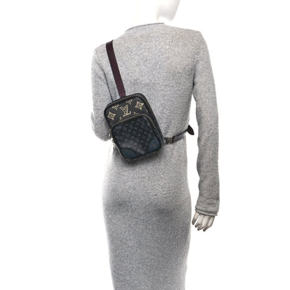 Louis Vuitton Monogram Eclipse Patchwork Amazone Sling Bag 2 of 11