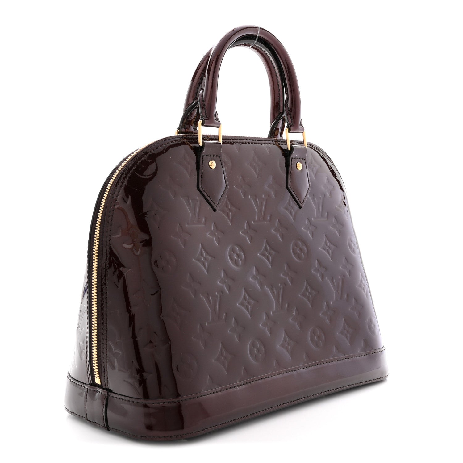 Louis Vuitton Vernis Alma PM Amarante 3 of 10