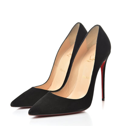 Christian Louboutin Suede So Kate 120 Pumps 39 Black 3 of 14