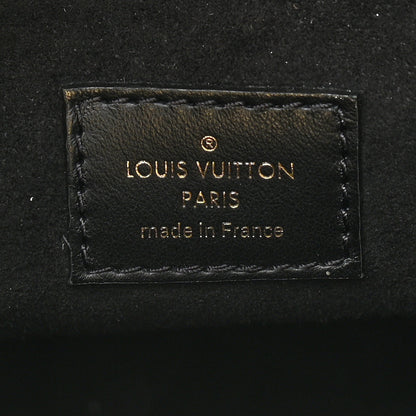 Louis Vuitton Grained Calfskin Shearling On My Side MM Black 6 of 11