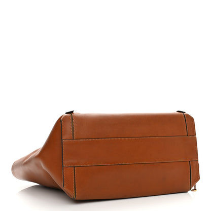 Chloe Smooth Calfskin Medium Milo Shopping Tote Caramel 4 of 12
