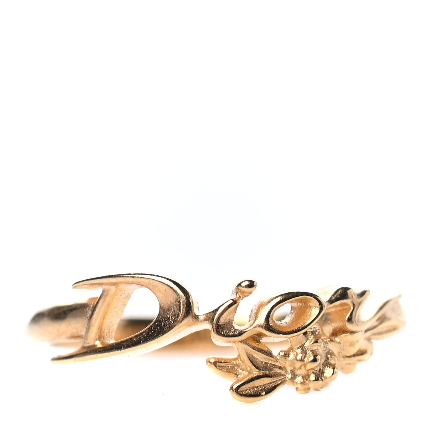 Christian Dior Metal DIO(R)EVOLUTION Ring M Gold 1 of 3
