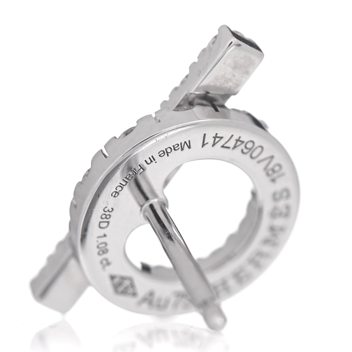 18K White Gold Diamond Finesse Earrings