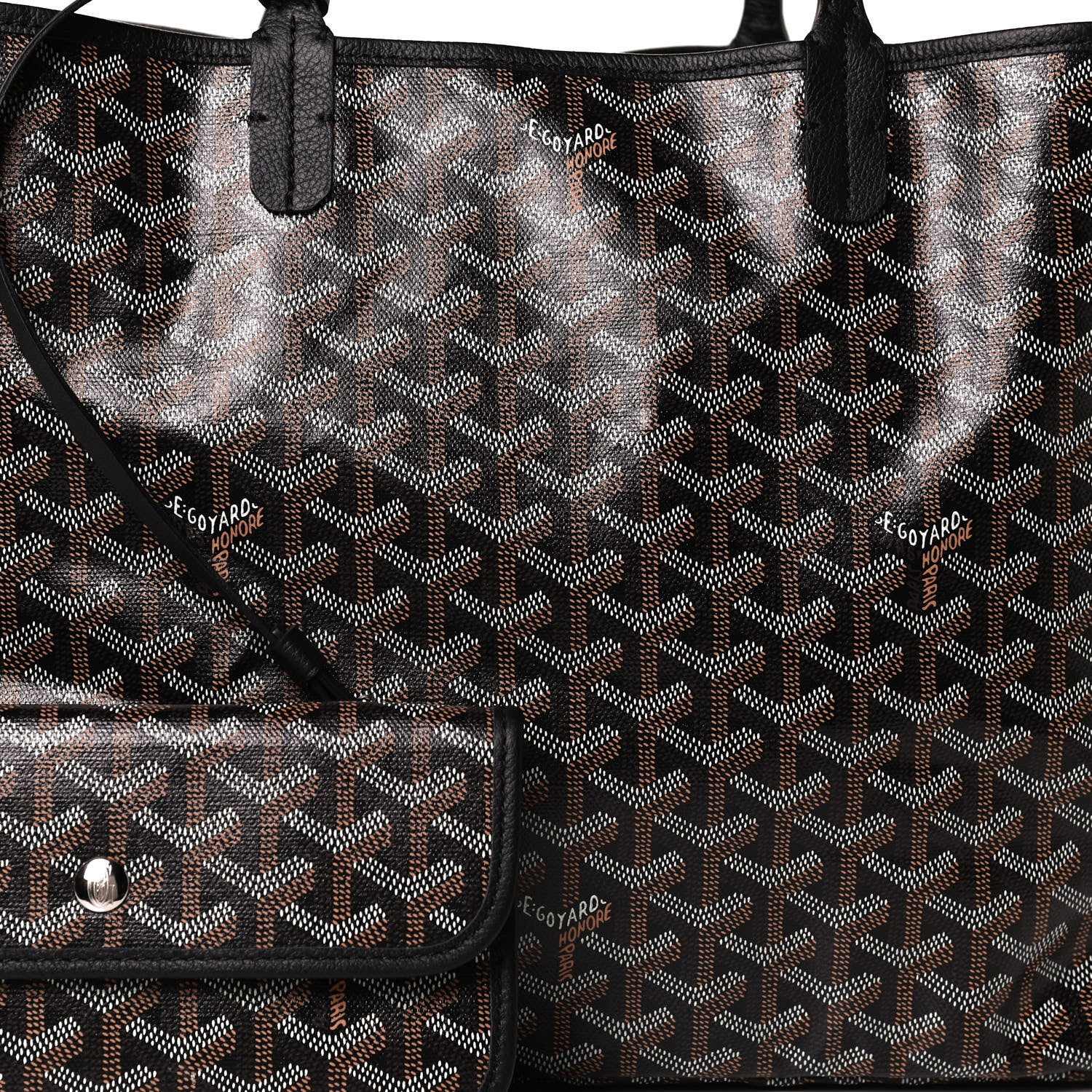 Goyard Goyardine Saint Louis PM Black 6 of 10