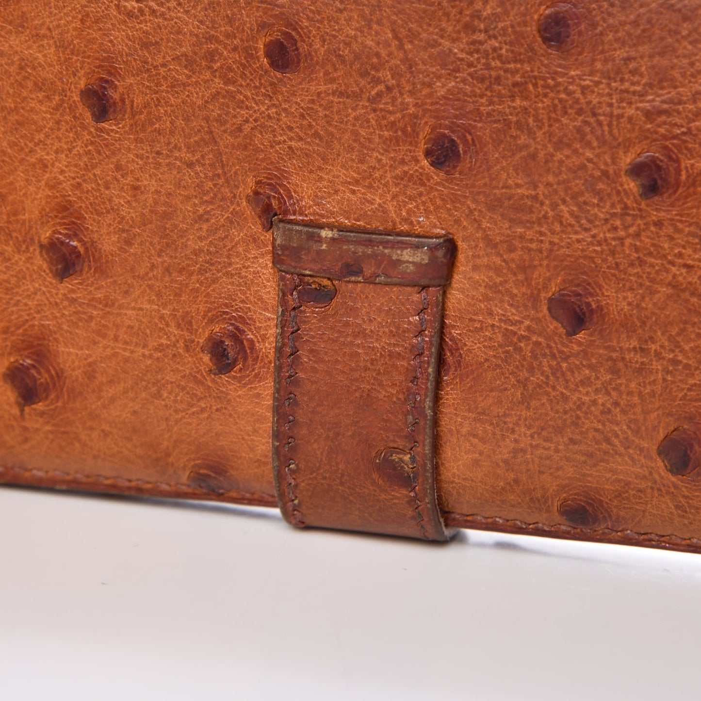 Ostrich Bearn Wallet Gold