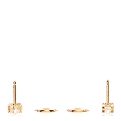 Cartier 18K Pink Gold Diamond .46ctw C De Cartier Earrings 3 of 5