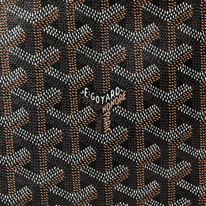 Goyard Goyardine Sainte Marie Soft Clutch Black 8 of 12