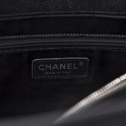 Chanel Caviar Quilted XL Grand Shopping Tote GST Black 6 of 13