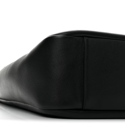 Saint Laurent Smooth Calfskin Large Le 5 A 7 Soft Hobo Black 8 of 12